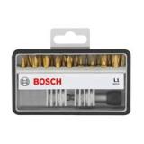 Bosch 18+1tlg. Robust Line Schrauberbit-Set L Max Grip