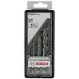 Bosch 7tlg. Robust Line Holzspiralbohrer-Set, Sechskants